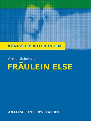 cover image of Fräulein Else. Königs Erläuterungen.